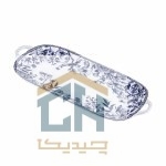 رولت خوری چینی متوسط گلدکیش طرح LOTUS مدل GK701121-1 (2)