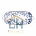 رولت خوری چینی متوسط گلدکیش طرح LOTUS مدل GK701121-1 (3)