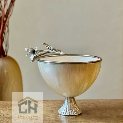 آجیل خوری آلومینیومی طرح لیلیوم مدل 3230459