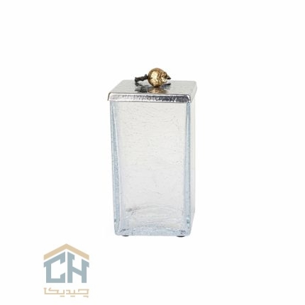 پاسماوری استیل و برنج مکعبی بزرگ گلدکیش طرح Ruby مدل GK879150-1