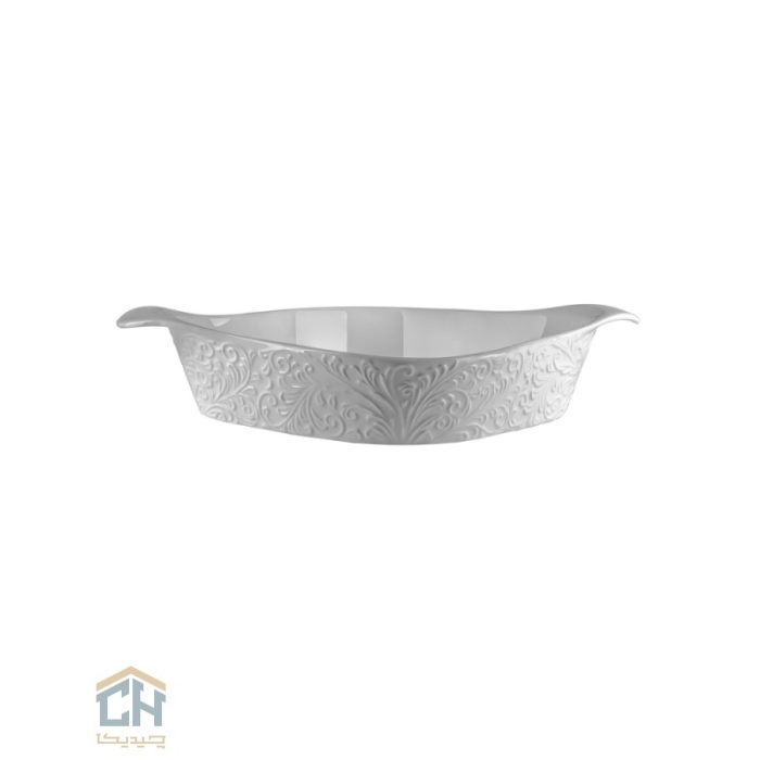 مرغ خوری سرامیکی لوزی کوچک گلدکیش طرح Royal مدل GK154026 (2)