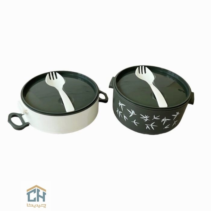 ظرف غذا 2 طبقه طرح پاندا مدل 521 (8)