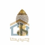 دکوری اسماء متبرکه گلدکیش طرح کاج مدل 5704 (1)