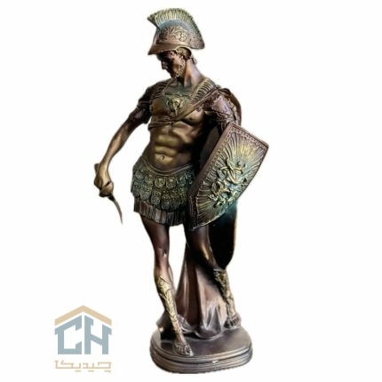 مجسمه سرباز رومی طرح برنز مدل 729