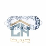 رولت خوری چینی بزرگ گلدکیش طرح LOTUS مدل GK701122-1 (3)