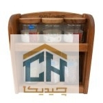 پاسماوری چوبی 2 طبقه بزرگ مدل 8001 (1)