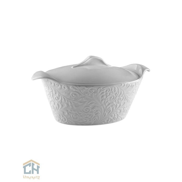 قابلمه سرامیکی بیضی متوسط گلدکیش طرح Royal مدل GK152026 (2)