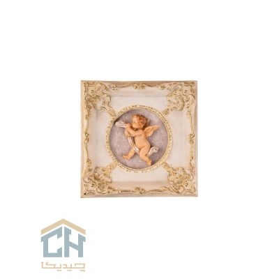 تابلو مربع کوچک گلدکیش طرح فرشته مدل 1036