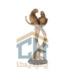 مجسمه طوطی گلدکیش طرح برنز مدل 4750 (1)