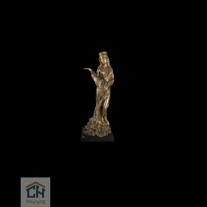 مجسمه ثروت کوچک گلدکیش طرح برنز مدل 4621 (2)