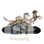 مجسمه اسب 3 تایی گلدکیش طرح برنز مدل 4632 (1)