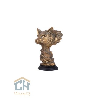 مجسمه گرگ گلدکیش طرح برنز مدل 4794