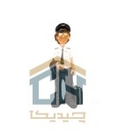 مجسمه خلبان زن گلدکیش طرح کمیک مدل 4852 (1)