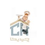 مجسمه آشپز مرد بشقاب بدست گلدکیش طرح کمیک مدل 4857 (1)