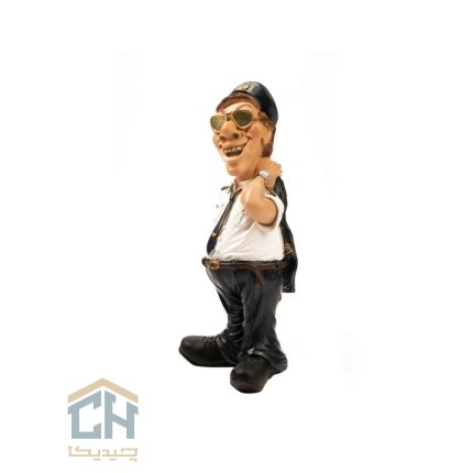 مجسمه خلبان مرد گلدکیش طرح کمیک مدل 4851 (1)