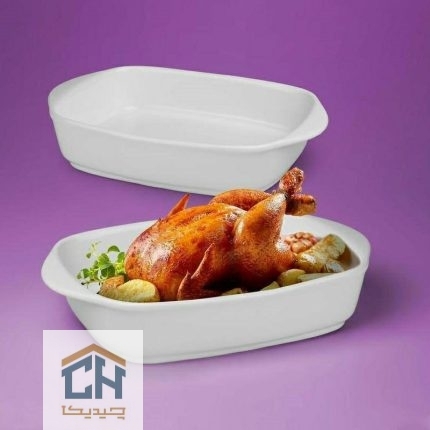 تابه مستطیل سرامیکی بزرگ مدل 0733