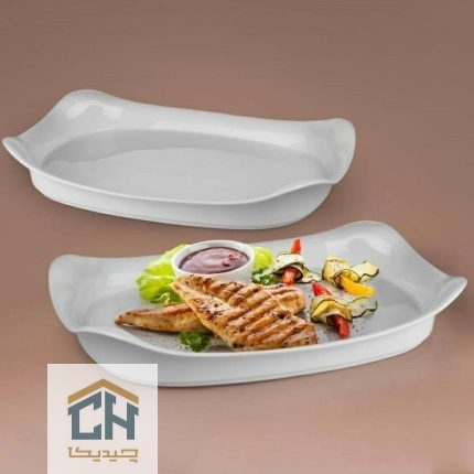 دیس مستطیل سرامیکی متوسط مدل 1292B