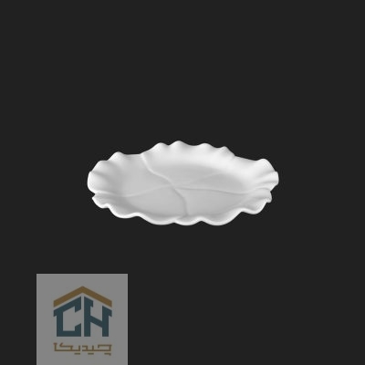 شیرینی خوری سرامیکی گرد کوچک گلدکیش طرح الگانت مدل GK648646 (1)