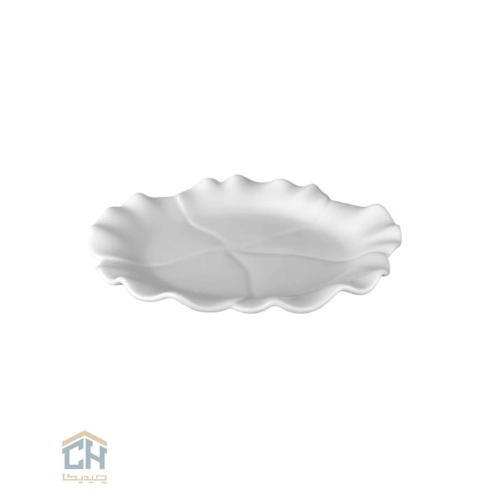 شیرینی خوری سرامیکی گرد کوچک گلدکیش طرح الگانت مدل GK648646 (2)