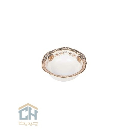 پیاله سرامیکی گرد گلدکیش ست 6 تایی طرح Versace مدل GK791815