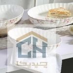 مرغ خوری چینی بیضی کوچک گلدکیش طرح Sweety مدل GK701144 (1)