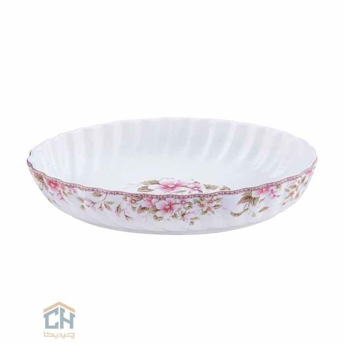 مرغ خوری چینی بیضی متوسط گلدکیش طرح Sweety مدل GK701145 (2)