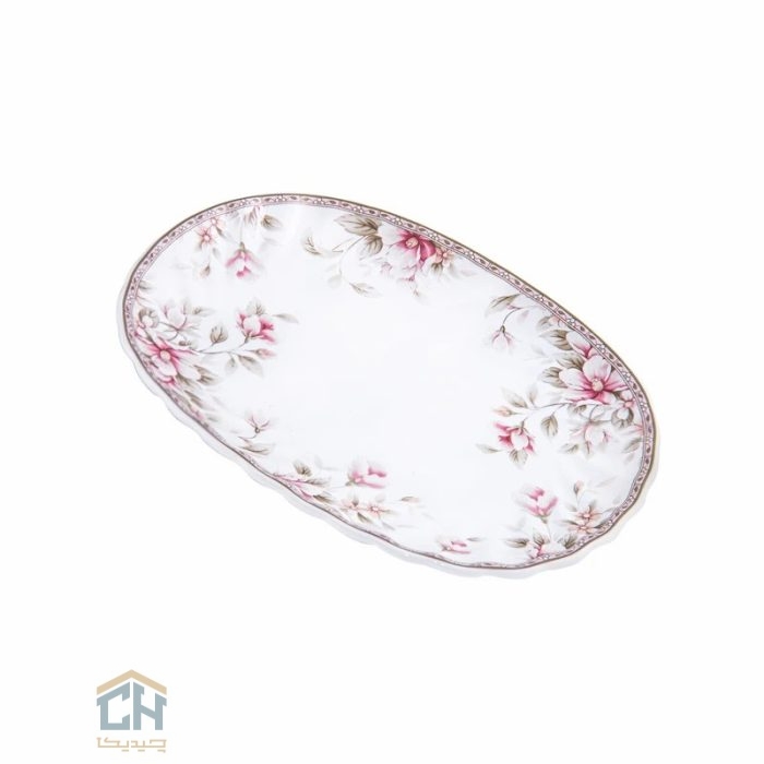 پیش دستی چینی بیضی گلدکیش ست 6 تایی طرح Sweety مدل GK701104 (2)