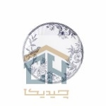پیش دستی چینی گرد گلدکیش ست 6 تایی طرح LOTUS مدل GK701138-1 (3)