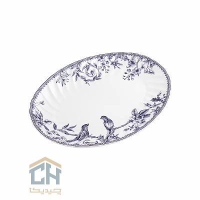 دیس چینی بیضی کوچک گلدکیش طرح LOTUS مدل GK701141-1 (1)