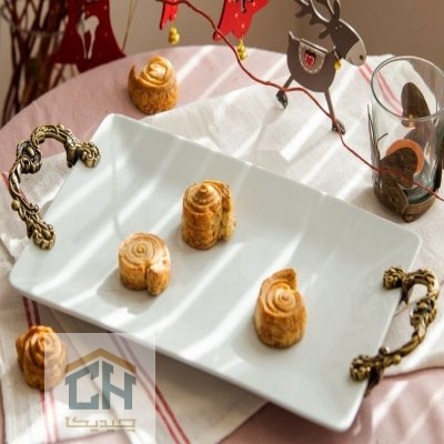 دیس چینی مستطیل دسته پیوتر مدل 103