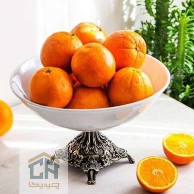 کاسه چینی گرد پایه دار مدل 125