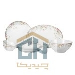 سرویس غذاخوری چینی 28 پارچه گلدکیش ست 6 نفره طرح Sweety مدل GK646383 (1)