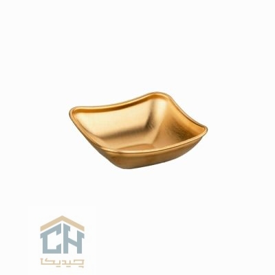 پیاله استیل طلایی گلدکیش مدل 11003