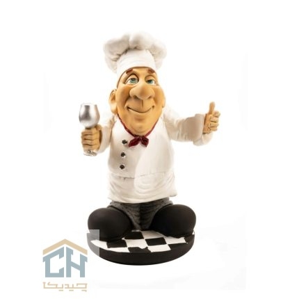 مجسمه آشپز بزرگ گلدکیش طرح کمیک مدل 4840 (1)