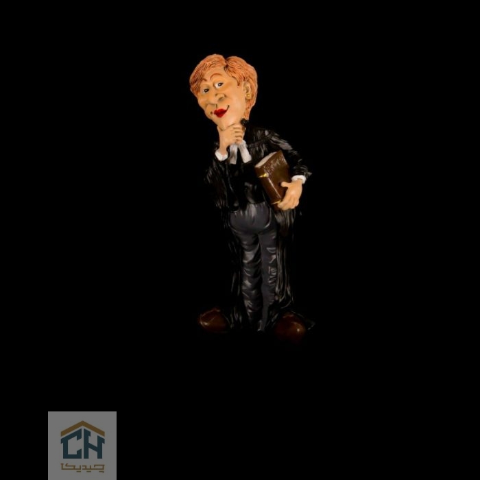 مجسمه وکیل زن گلدکیش طرح کمیک مدل 4854 (2)