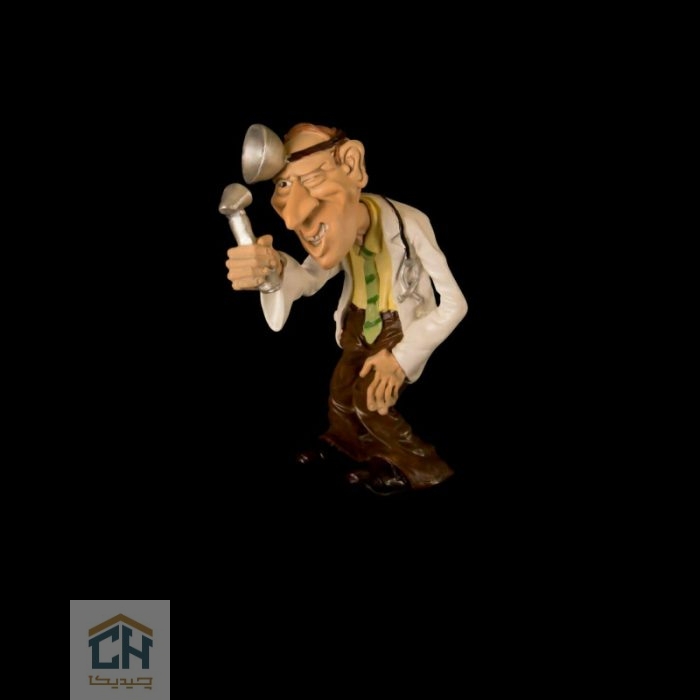 مجسمه پزشک گلدکیش طرح کمیک مدل 4859 (2)