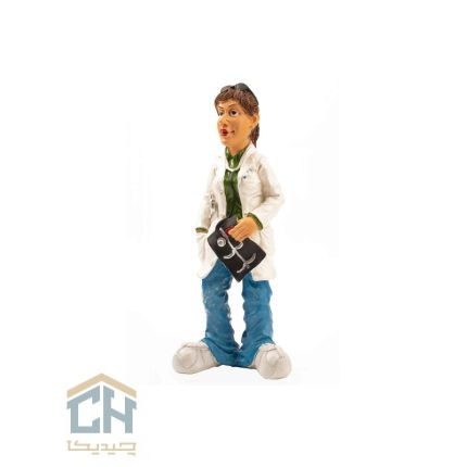 مجسمه پزشک زن گلدکیش طرح کمیک مدل 4860 (1)