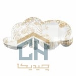 سرویس غذاخوری چینی 28 پارچه گلدکیش ست 6 نفره طرح Sarina مدل GK646387 (1)