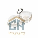 اردو خوری چینی ست 2 تایی قلبی گلدکیش طرح Sarina مدل GK701127-6 (2)