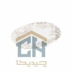 پیش دستی چینی بیضی گلدکیش ست 6 تایی طرح Sarina مدل GK701104-6 (2)