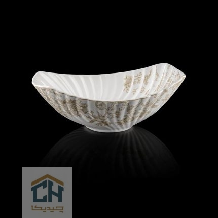 میوه خوری چینی بیضی گلدکیش طرح Sarina مدل GK701105-6 (1)