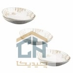 بشقاب خورشت خوری چینی گرد گلدکیش ست 6 تایی طرح Sarina مدل GK701140-6 (3)