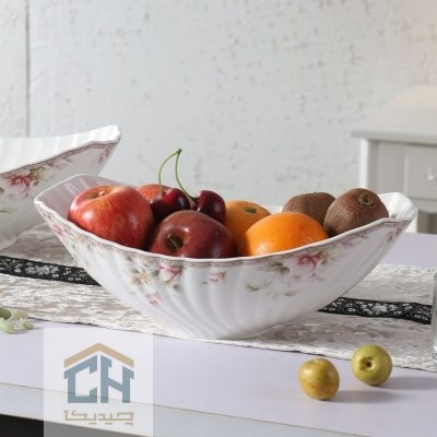 میوه خوری چینی بیضی گلدکیش طرح Sweety مدل GK701105 (1)