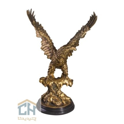 مجسمه عقاب گلدکیش طرح برنز مدل 7001