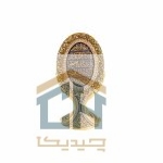 دکوری اسماء متبرکه گلدکیش طرح وان یکاد بیضی مدل 5703 (1)