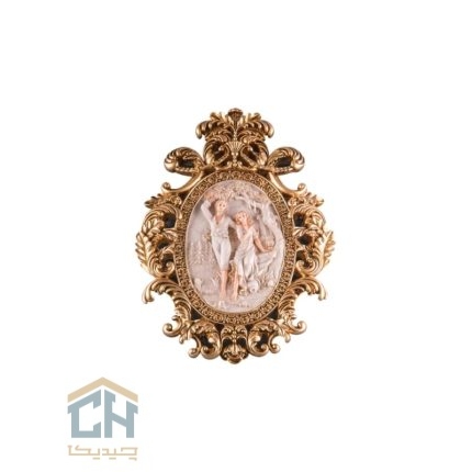 تابلو بیضی گلدکیش مدل 1025