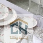 پیش دستی چینی گرد گلدکیش ست 6 تایی طرح Sweety مدل GK701138 (1)