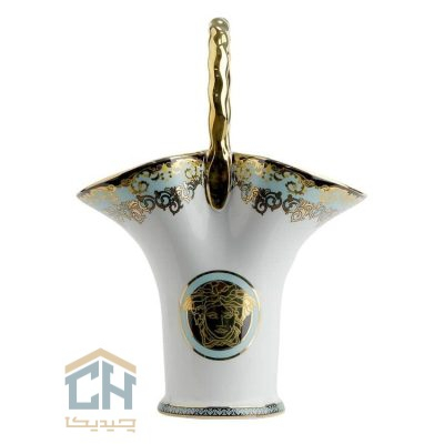 جا کاردی طرح ورساچه چینی فیروزه ای دسته دار