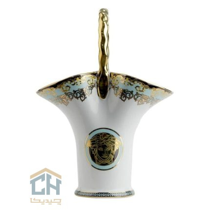 جا کاردی طرح ورساچه چینی فیروزه ای دسته دار