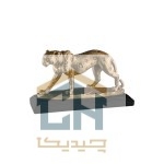 مجسمه پلنگ گلدکیش طرح برنز مدل 4781 (1)